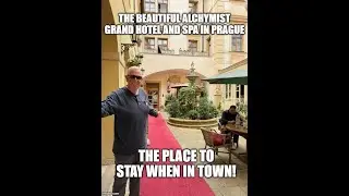 Full tour of the Alchymist Grand Hotel & Spa in Prague, – the place to stay when in Prague!