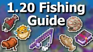 The Ultimate Minecraft 1.20 Fishing Guide | Best ways to Get Treasure and Fish!