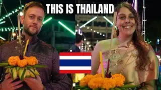 Our First Loy Krathong in Bangkok Thailand 🇹🇭