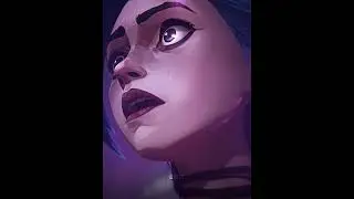 JINX Edit || M83 - Midnight City #shorts #arcane #jinx