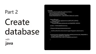 SQL database app  [ JAVA PART 2 ]