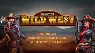 Wild West Trueways Slot by BGaming - Promo video with gameplay and bonuses! 🎰