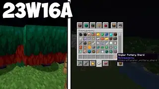 Гипер мега долгий обзор СНАПШОТА I 23w16a I Minecraft