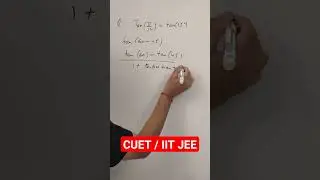 Value of Tan 15° | Trigonometry Maths | IIT JEE  / CUET #shorts #short