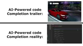 AI-Powered code Completion trailer VS reality