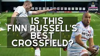 Finn Russell's Best Ever Crossfield? Rugby Analysis - Racing 92 vs Clermont Auvergne by GDD Coaching