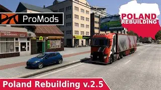 Poland Rebuilding v2.5 (1.40) | Gdańsk - Dziwnówek - Świnoujście Timelapse