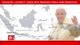 Singapur, llegada y Santa Misa, 12 de septiembre de 2024, Papa Francisco