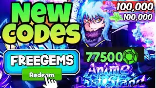 *NEW* ALL WORKING CODES FOR ANIME LAST STAND IN 2024! ROBLOX ANIME LAST STAND CODES