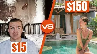 I stayed in a $15 vs $150 Hotel in Bali