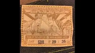 SAMURAI JEANS S710XX25OZGDB 25OZ GDB MEMORIAL MODEL