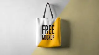 Shopping Bag Mockup | Free Bag PSD Mockup | Adobe Photoshop