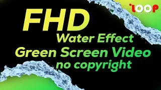 Water Effect Green Screen Video | Green Screen Video #free #greenscreen