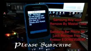 Samsung All Bar Phone Reset All Lock By Master Code I Lock Reset By Master Code I samsung Code