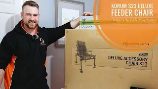 Korum S23 Deluxe Feeder Chair | Unboxing and Setup