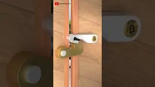 Gravity type semi-automatic door lock design 
