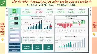 FINANCIAL ANALYSIS WITH POWER BI - LẬP VÀ PHÂN TÍCH BÁO CÁO TÀI CHÍNH POWER BI