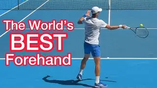 Novak Djokovic Has The Best Forehand In The World (Tennis Technique Explained)