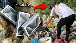 i Found a lot of New iPhone 15 Pro Max in the Landfill