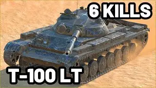 T-100 LT | 8.7K DAMAGE | 6 KILLS | WOT Blitz Pro Replays