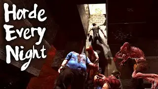 Horde Every Night - The Easiest Impromptu Horde Base! (7 Days to Die Ep9)