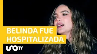 Comparte foto desde el hospital: Belinda cancela concierto por problemas de salud