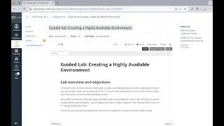 Guided lab: Creating a Highly Available Environment | Guided Lab | aws cloud training | Module 10