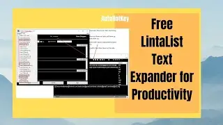 Free LintaList Text Expander for Productivity