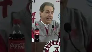 Nick Saban has thoughts on modern fashion. #RollTide #RTR #NickSaban #Fashion #Jeans #Alabama