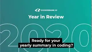 CodersRank Year In Review 2020