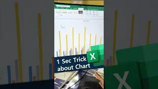 🔥🔥1 sec Trick about Excel Chart 🔥Advance Excel Trick #shorts #ytviral #excel #excelformula