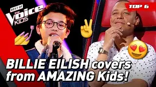 BILLIE EILISH on The Voice Kids! ✨ ❤️ | Top 6