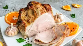 How to cook juicy HAM🍴DELICIOUS Pork in the Oven