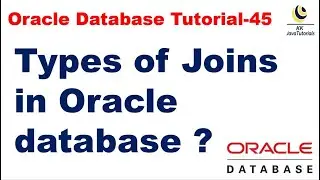 Types of SQL Joins in Oracle database || Oracle Database Tutorial