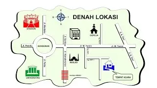 Tutorial CorelDRAW : Cara Buat Denah Lokasi dengan Mudah dan Cepat