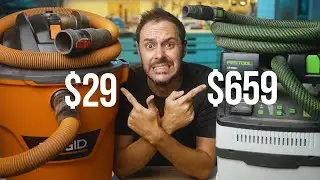 This video will save you a lot of money. Dust extractors for beginners.