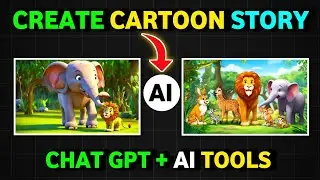 4800$ Ai Cartoon Video से कमाओ | Cartoon Video Kaise Banaye || How to create cartoon video