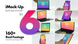 iMock-Up Real Footage Vol 6 Toolkit After Effects Template Videohive 34577653