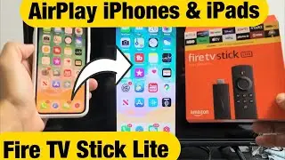 Fire TV Stick Lite: How to AirPlay iPhones & iPads (Super Easy!)