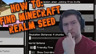 Minecraft How to Find the Realm Seed on Bedrock