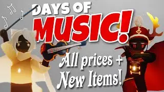 Days of Music - Violin and Saxophone Coming At Last! ALL New Items + Pricing - Sky CotL nastymold