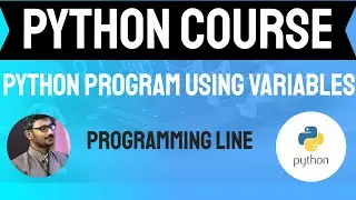 How to use variables in Python? | Python Variable Program (Python Course)