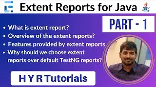 P1 - Overview of the extent reports | Extent Reports |