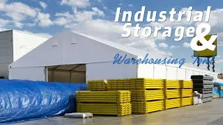 Temporary Warehouse Storage Tent For Industrial