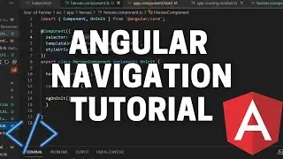 Angular Navigation with Route Parameters - Angular Tour of Heroes Tutorial Part 13