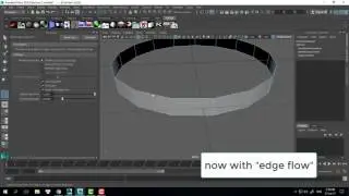 Maya tutorial: insert edge loop with edge flow