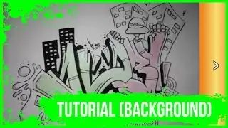 Tutorial Graffiti Background [FOR BEGINNERS] #GraffitiPrims