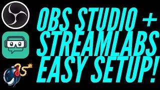 UPDATED | OBS Studio + StreamLabs EASY Set-Up!  (Game Scene, Overlay, Tip Cup, Recent Dono, + MORE!)