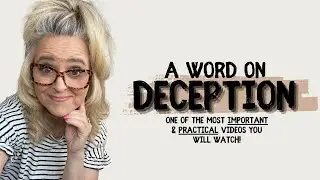 A Word About Deception