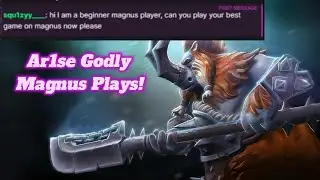 Ar1se - Magnus Crazy Good Gameplay And Combos Dota 2 Highlights!